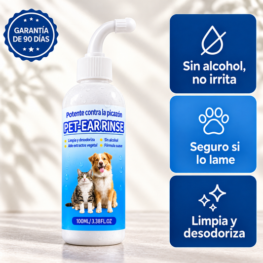 Limpia Oídos para Mascotas